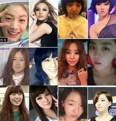 صورة صور فنانات الـ Kpop قبل وبعد المكياج تثير اهتمام مستخدمي الإنترنت