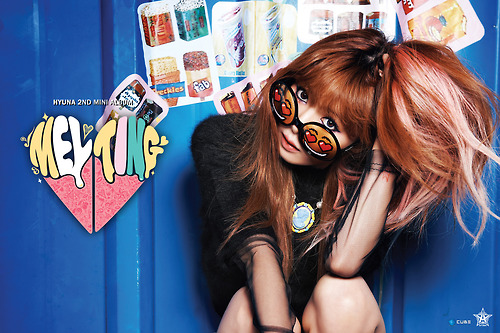 صورة هيونا أصدرت ألبومها المصغر الجديد Melting + الفيديو كليب لأغنية Ice Cream