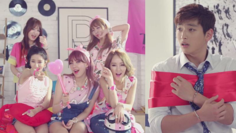 صورة فرقة تاهيتي يصدرن فيديو كليب أغنية عودتهن Oppa Is Mine