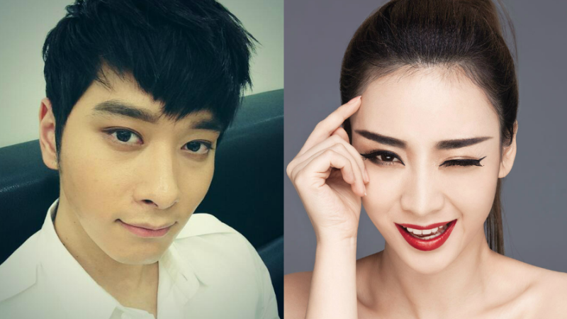 صورة [غير مؤكد] تشان سونغ عضو فرقة 2PM يواعد الممثلة الصينية آدا ليو