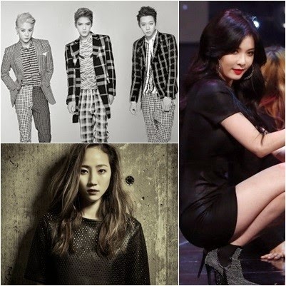 صورة قناة KBS تحظر بعض الأغاني لكل من هيونا و ييون و جي واي جي