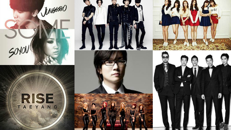 صورة ١٤١ فنان كيبوب شاركوا بالتصويت لاختيار أفضل الأغاني والمغنين لعام ٢٠١٤