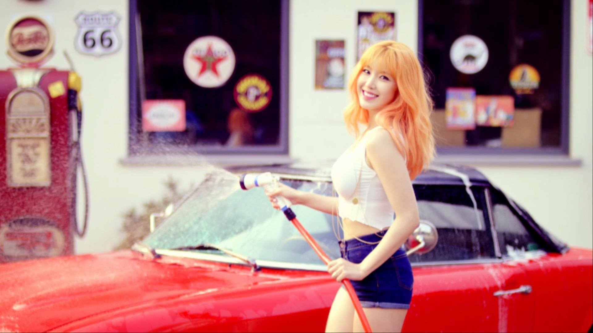 صورة هيوسونغ من سيكريت لطيفة ومثيرة في فيديو كليب أغنية Into You