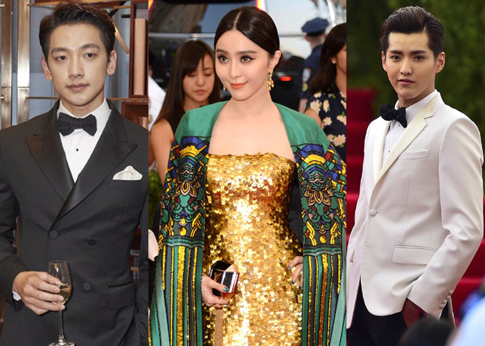 صورة كريس، راين، و ليو وين حضروا حفل Met Gala في مدينة نيويورك