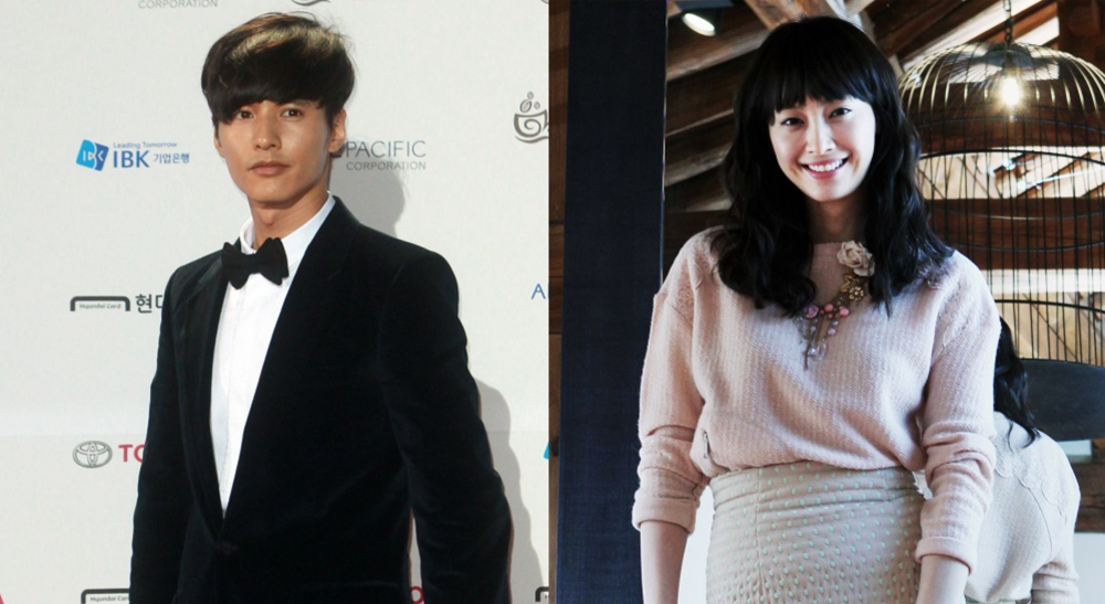 صورة الممثل وون بين والممثلة لي نا يونغ أقاما زفافاً سرياً في الريف