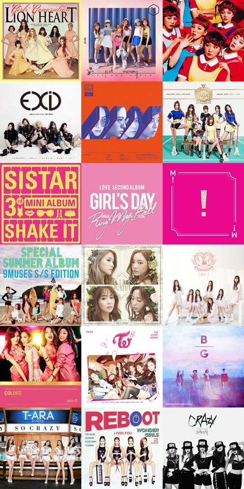 صورة ما هي أفضل فرقة فتيات لعام ٢٠١٥ بناءا على أرقام مبيعاتهن الموسيقية؟