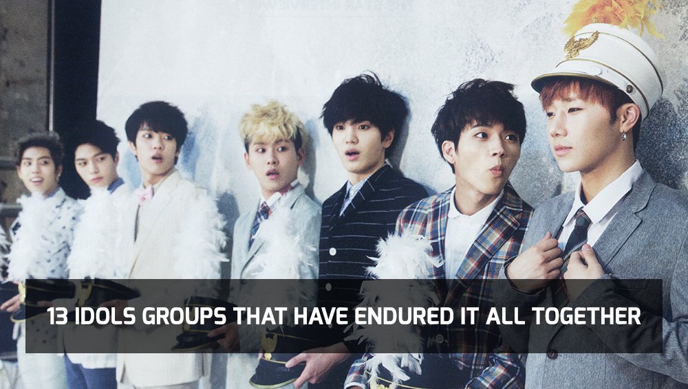 صورة ١٣ فرقة آيدولز تحمل أعضاؤها المشاق معا منذ ترسيمهم وحتى هذه اللحظة