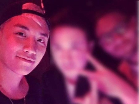 صورة ظهور تقارير تزعم بأن سينغري شوهد وهو يتسكع مع عضوات في فرق فتيات تايوانية