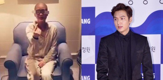 صورة [رأي مستخدمي الإنترنت] معجبة صينية بالممثل لي مين هو تحلق شعرها لأنها تفتقده