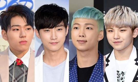 صورة [رأي مستخدمي الانترنت] زيكو، جينيونغ، راب مونستر، ووزي أفضل 4 منتجين آيدول جدد