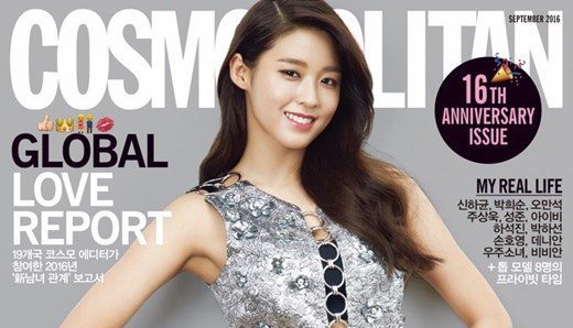 صورة [رأي مستخدمي الإنترنت] سولهيون تتصدّر غلاف مجلة “كوزموبوليتان”