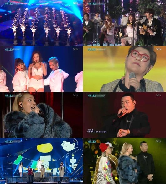 صورة رأي مستخدمي الإنترنت في آداءات حفل SBS الـ غايو دايجون ٢٠١٦