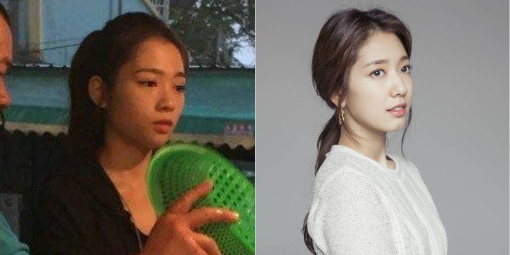 صورة موظفة في متجر سمك تايواني جذبت الاهتمام لشبهها الكبير بالممثلة بارك شين هاي