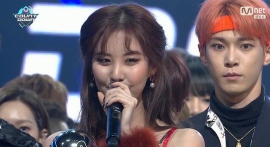 صورة رأي مستخدمي الإنترنت في فوز سوهيون بالمركز الأول في برنامج الإم كاونت داون