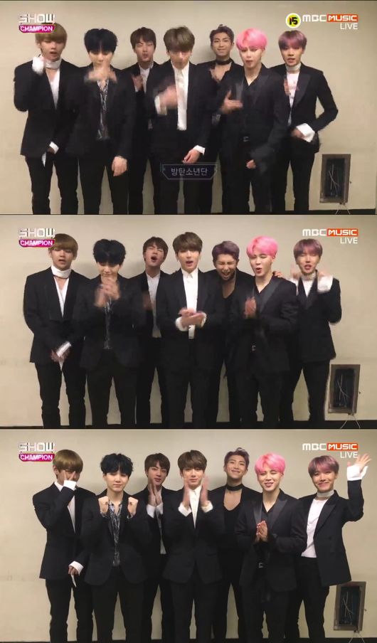 صورة [الآراء] BTS حصلوا على فوزهم الأول بأغنية “يوم ربيعي” على شو تشامبيون