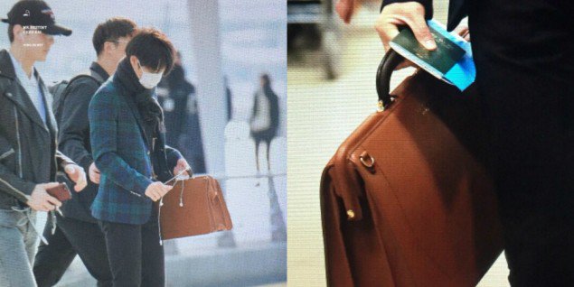 صورة [الآراء] تأثير كاي القوي جعل الكميات تُباع بالكامل لحقيبة وجاكيت باهظي الثمن كان يرتديهما