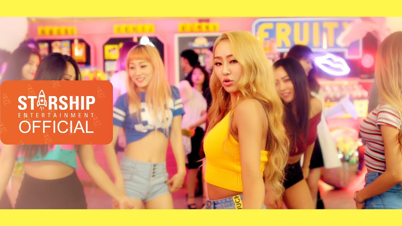 صورة هيورين وكيسوم أصدرتا فيديو كليب أغنية تعاونهما Fruity