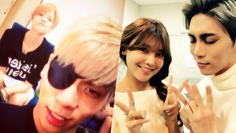 صورة آمبر و سويونغ كتبتا رسالتين لـ جونغهيون عضو فرقة شايني