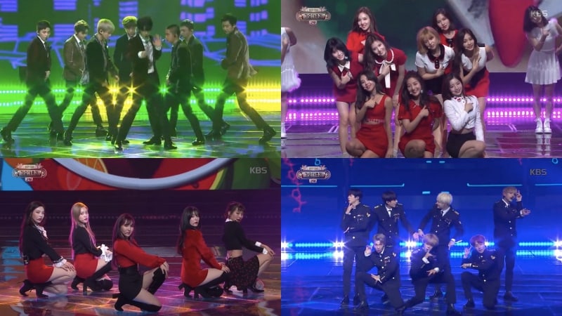 صورة [فيديوهات] آداءات الفرق في حفل KBS الـ غايو دايجون ٢٠١٧
