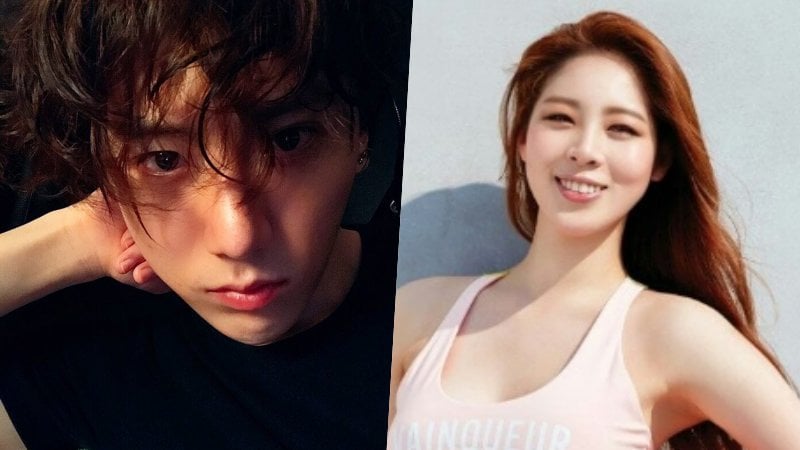 صورة [الآراء] هيونسيونغ عضو فرقة بيست السابق والرياضية شين سو جي يتواعدان