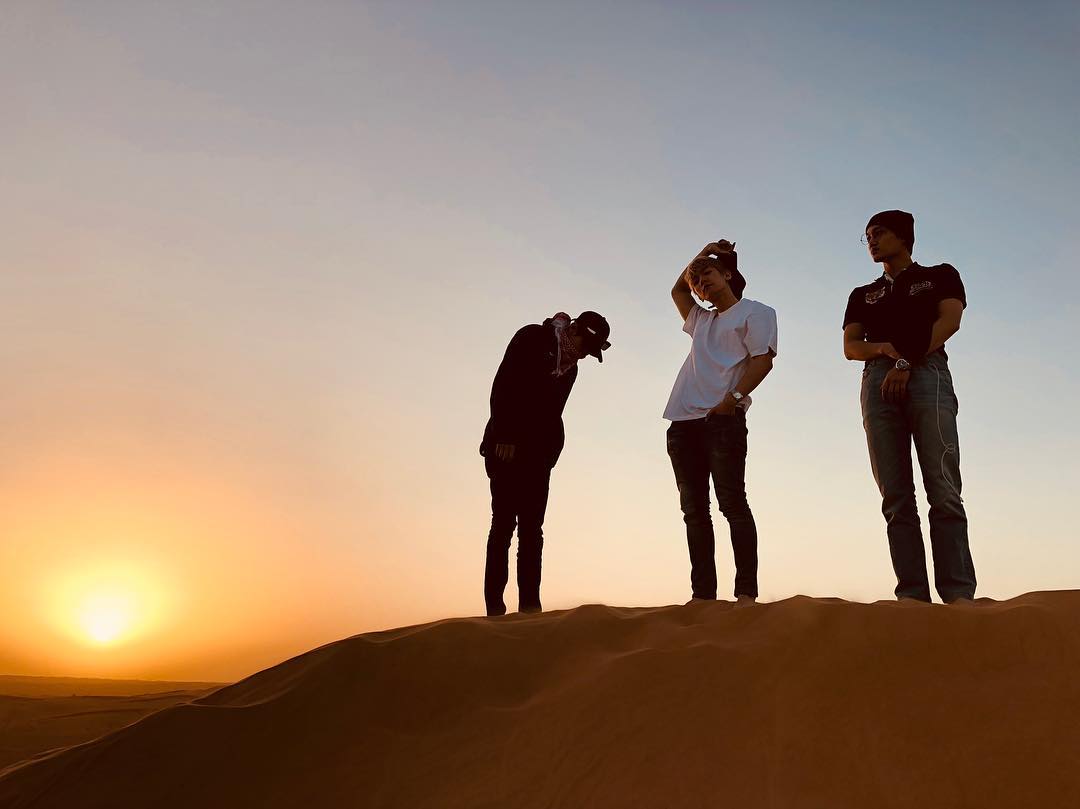 صورة إكسو شاركوا بصور جميلة من رحلتهم التي لا تنسى إلى دبي