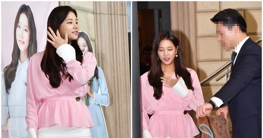 صورة [الآراء] سولبين من لابوم تلقت معاملة خاصة من حارس الأمن في حدث توقيعها للمعجبين