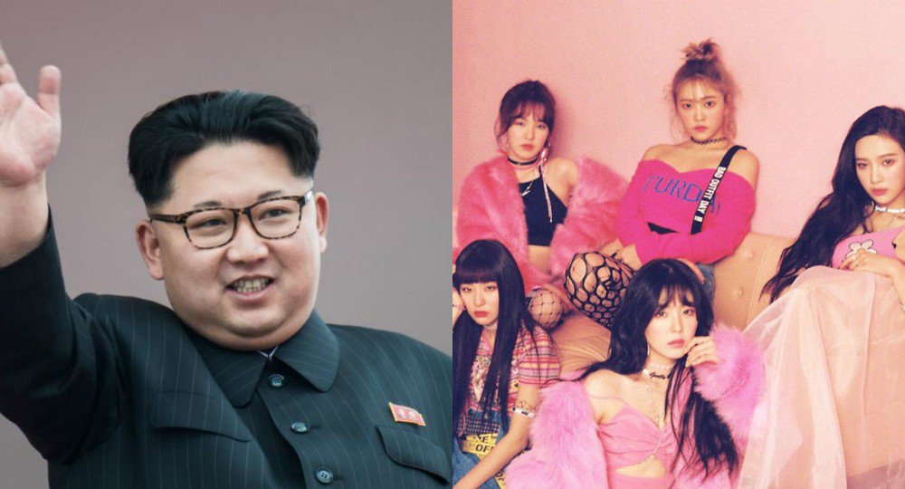 صورة الرئيس كيم جونغ أون قام بتعديل جدوله ليتمكن من مشاهدة ريد فيلفيت في حفل كوريا الشمالية