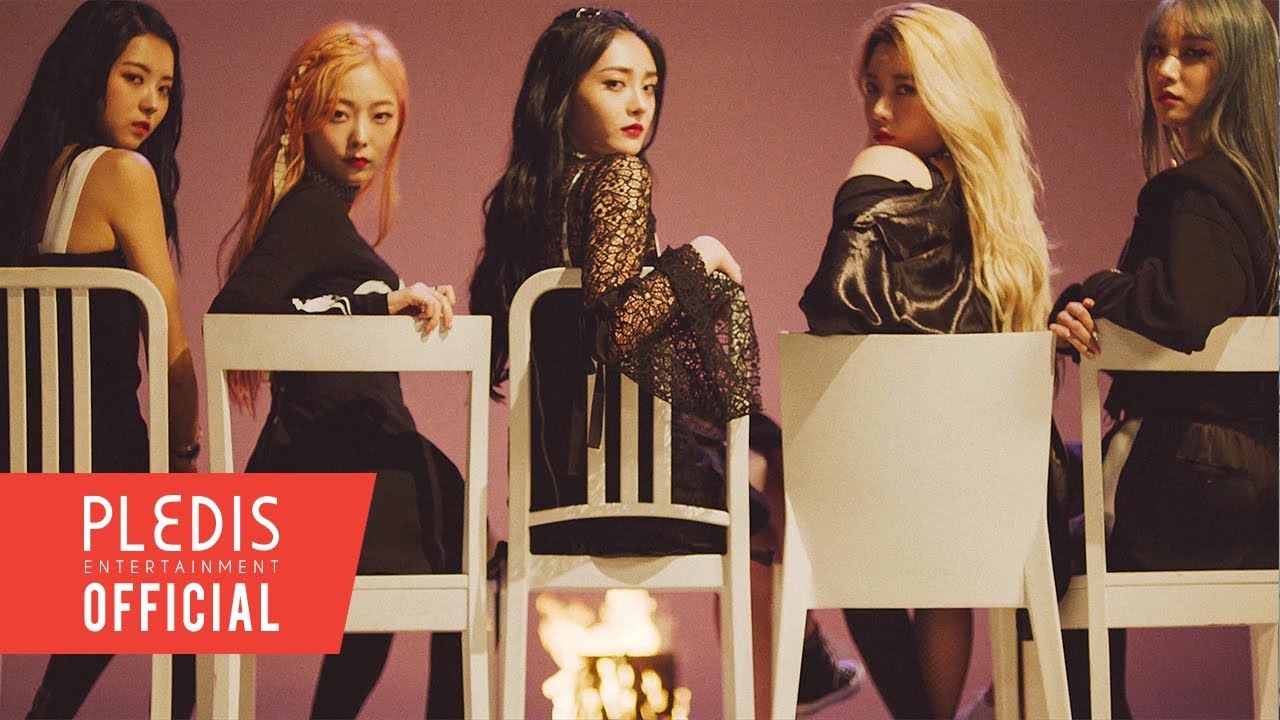 صورة الوحدة الفرعية PRISTIN V بدأن انطلاقتهن بفيديو كليب أغنية Get It وأول ألبوم لهن