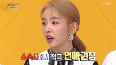 صورة بيك آه يون تقول أن وكالة JYP الترفيهية تشجع المواعدة