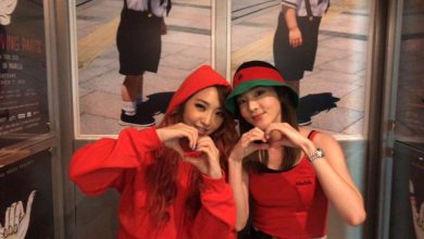 صورة [الآراء] دارا ومنزي عضوتي فرقة 2NE1 السابقتين استمتعتا بلم شمل جميل