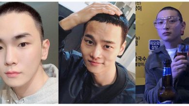 صورة كي من شايني و N من ڤيكس وجينوو من 2AM جميعهم ودعوا معجبيهم قبل تجنيدهم اليوم