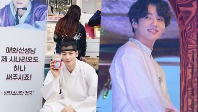 صورة [الآراء] جونغكوك من بانقتان أرسل عربة قهوة كدعم لصديقه تشا إيونوو في موقع تصوير مسلسله