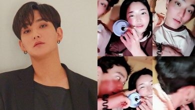 صورة [الآراء] عارضة السيارات وو جو آهن نشرت ومن ثم حذفت سريعا مقطع لـ كانغتا وهو يقبلها