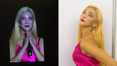 صورة رأي مستخدمي الإنترنت في مكياج لونا الذي وضعته لنفسها مؤخرا