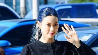 صورة رأي مستخدمي الإنترنت في إطلالة سولهيون الجديدة بالشعر الأزرق