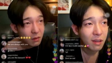 صورة رأي مستخدمي الإنترنت في بكاء نام تايهيون وتصرفاته الهستيرية في بثه المباشر