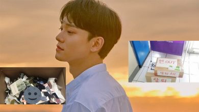 صورة [الآراء] معجبات إكسو الغاضبات أرسلن صناديق مليئة بسلع تشين المحطمة إلى وكالة SM الترفيهية