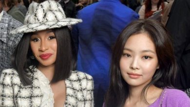 صورة [الآراء] مستخدمو الإنترنت تحدثوا من مدى صغر وجه كاردي بي مقارنة بجيني، على الرغم من أن جيني نفسها تملك وجه صغير بالنسبة للكوريين