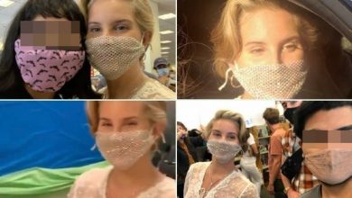 صورة تعليقات الكوريين على قناع المغنية “لانا ديل راي” العديم الفائدة والذي عرّضها لموجة من الانتقادات